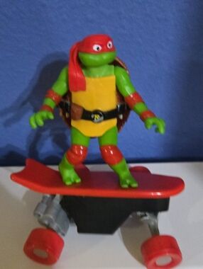 Turtle Skateboard Action Figure Teenage Mutant Ninja Turtles Raphael Cowabunga